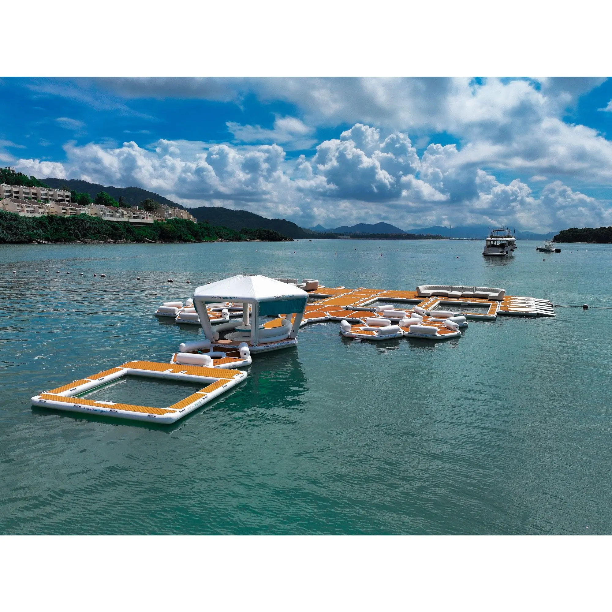Yachtbeach Luxury Pool 6.2 x 4.1 x 0.2m Dropstich