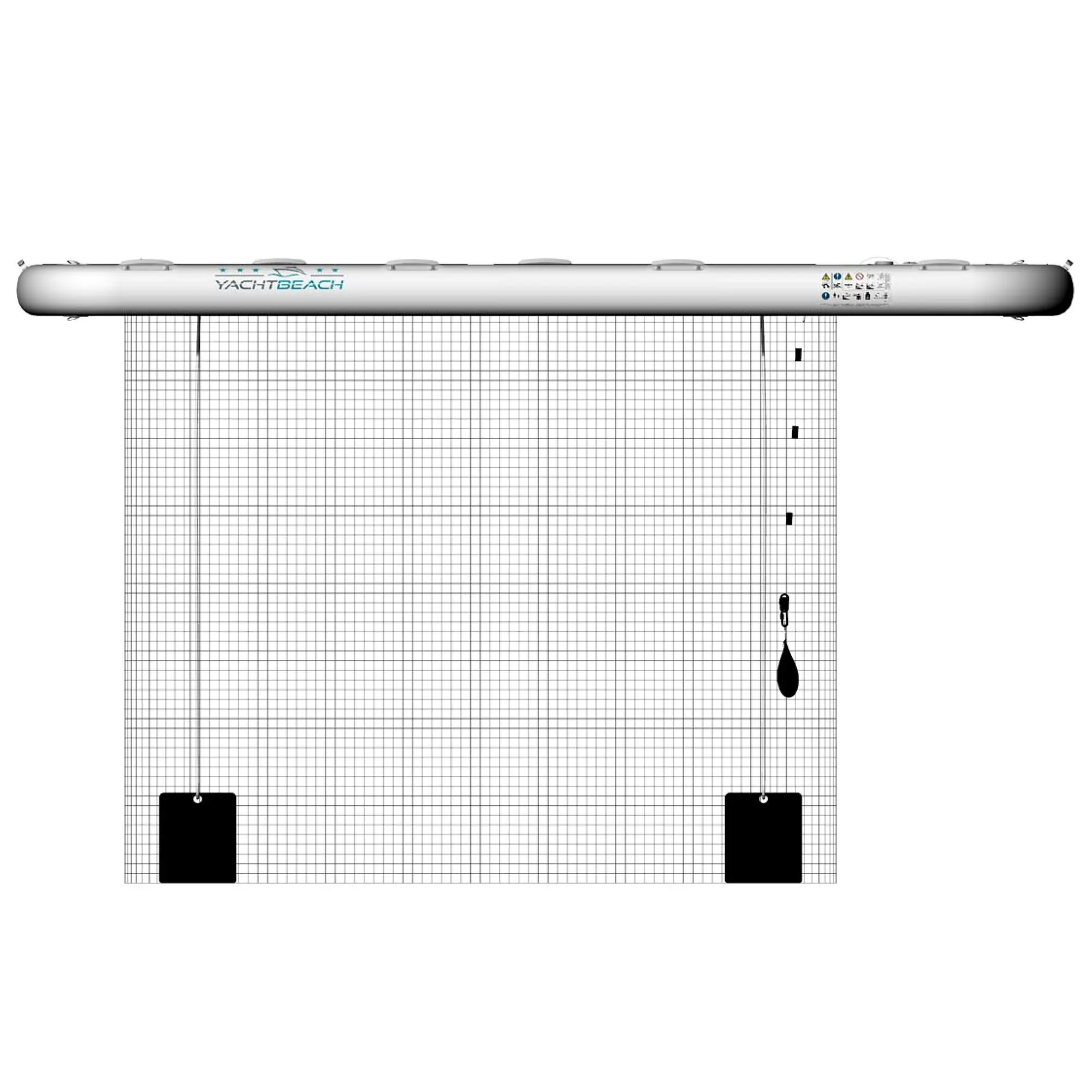 Yachtbeach Luxury Pool 4.1 x 4.1 x 0.2m Dropstitch
