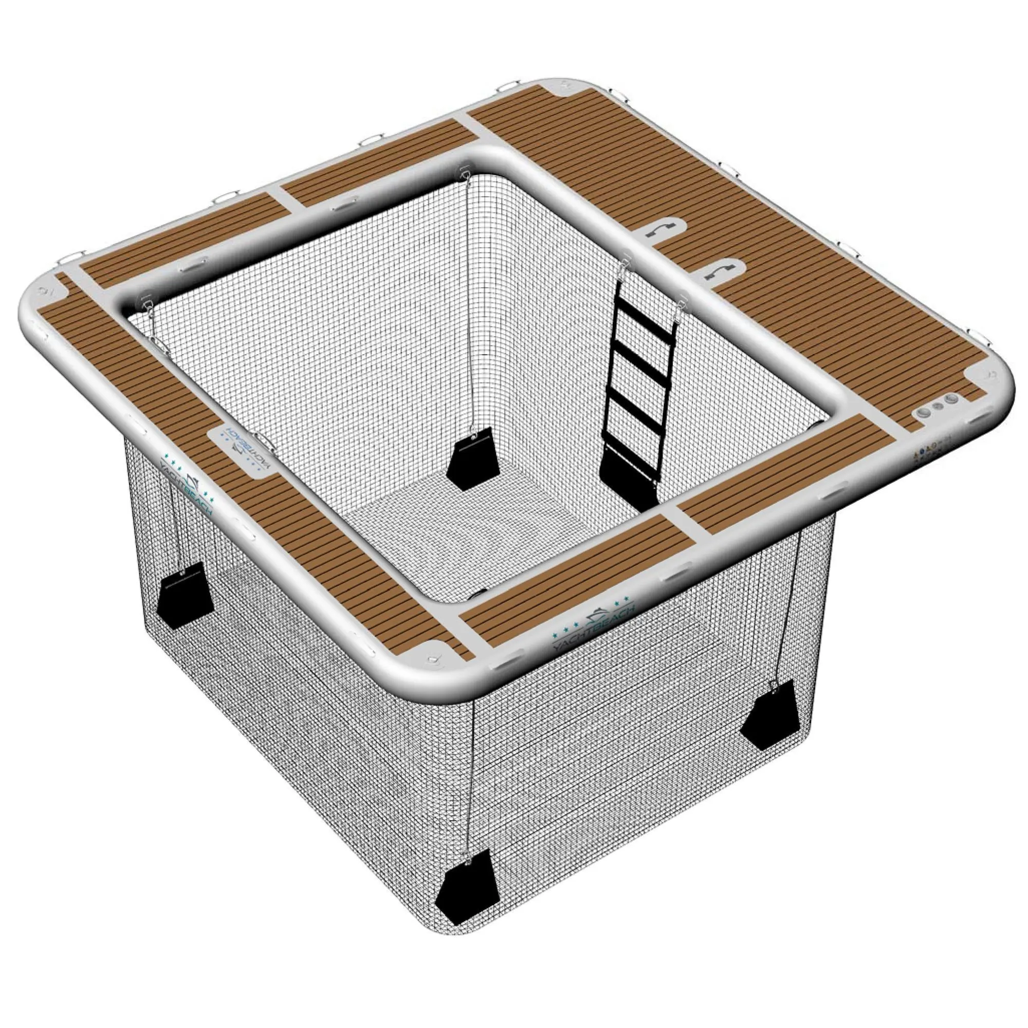 Yachtbeach Luxury Pool 4.1 x 4.1 x 0.2m Dropstitch