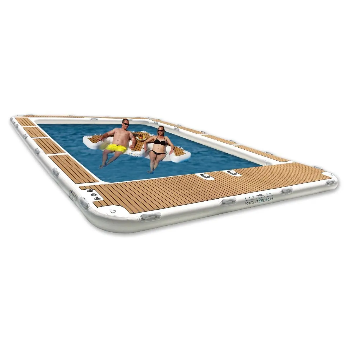 Yachtbeach Multi Dock and Lounger 2m x 2 m x 20cm