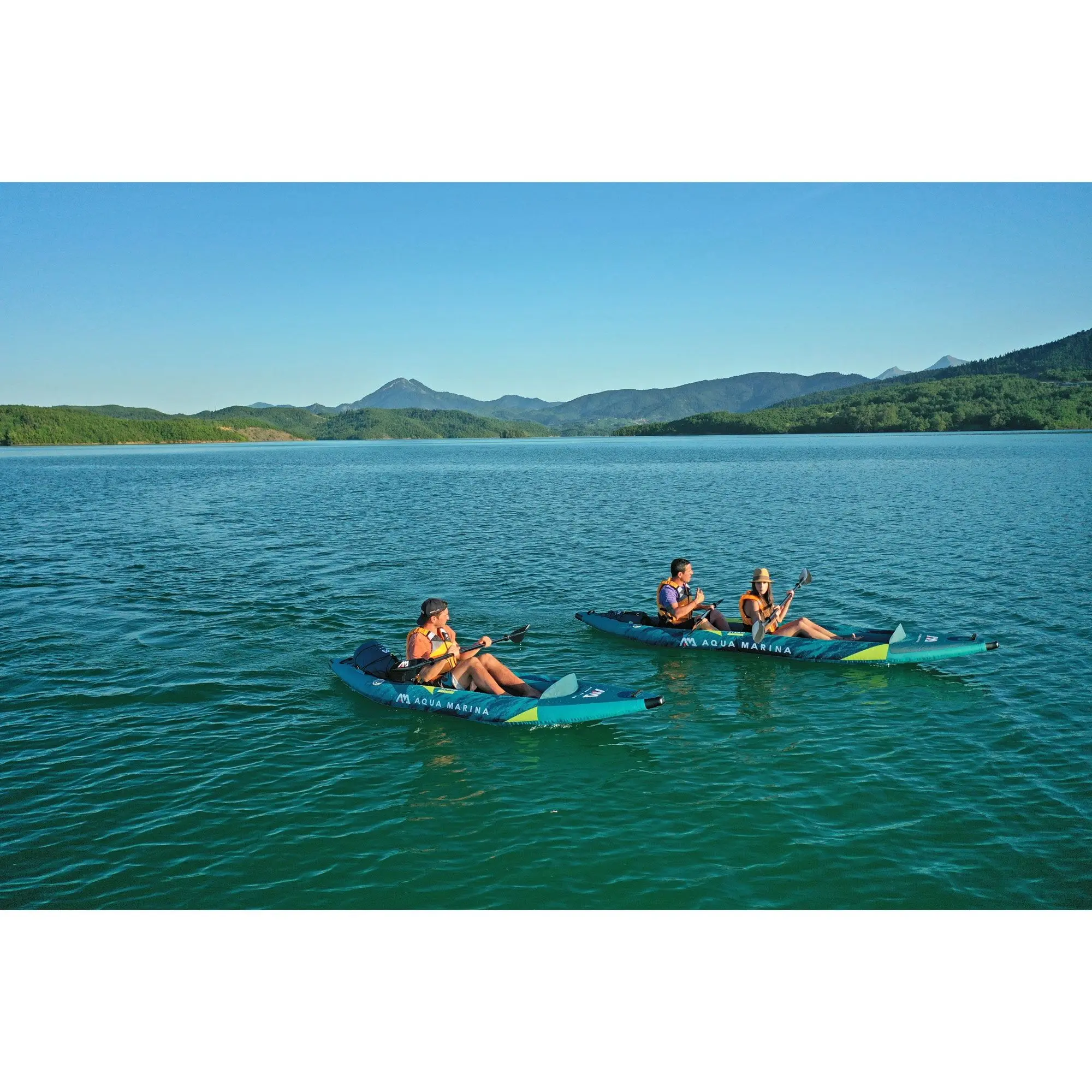 Aqua Marina Steam 412 - Versatile/Whitewater Kayak 2 person