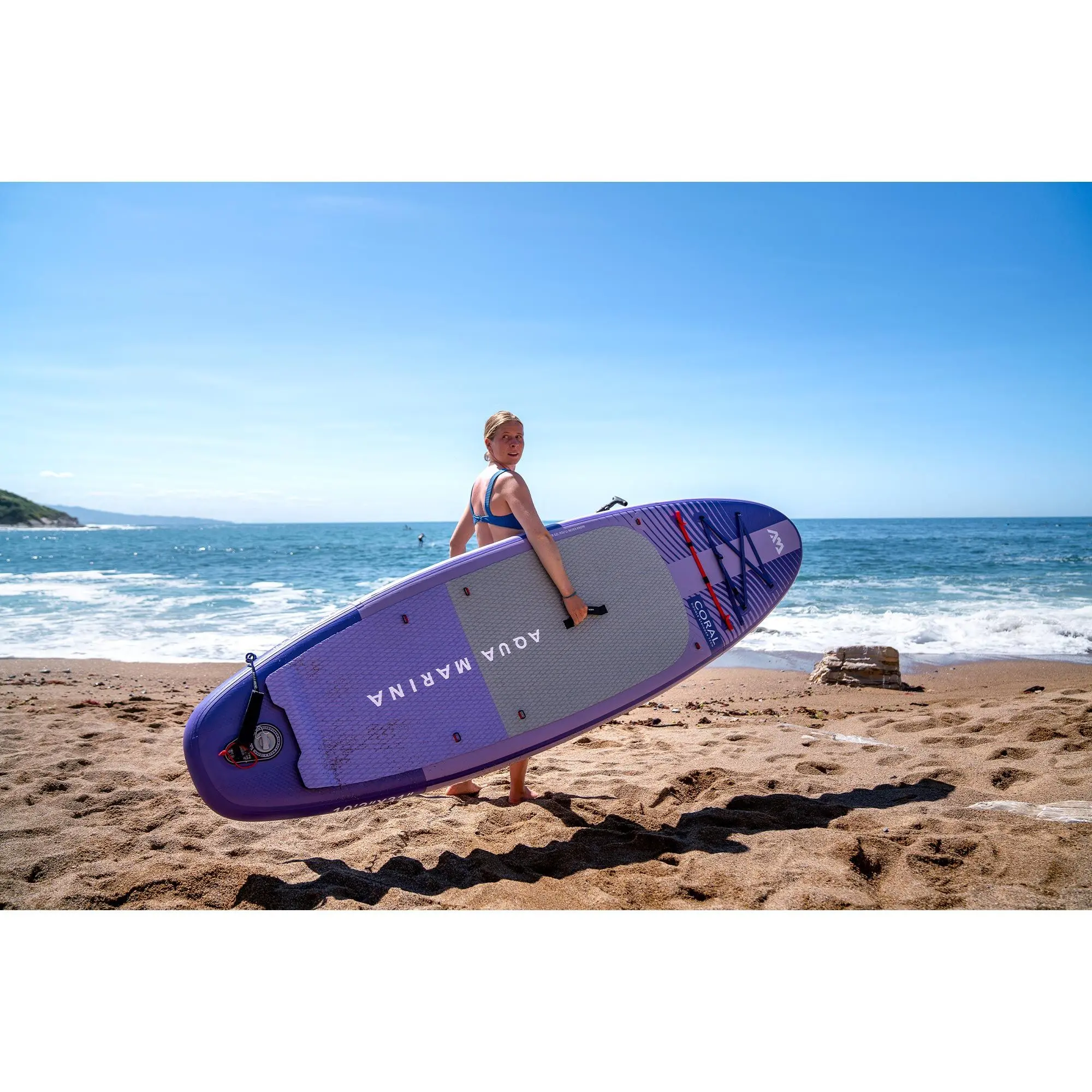 Aqua Marina Coral 2023 (Night Fade) - Advanced ALL - Around iSUP 310 x 78 x 12cm